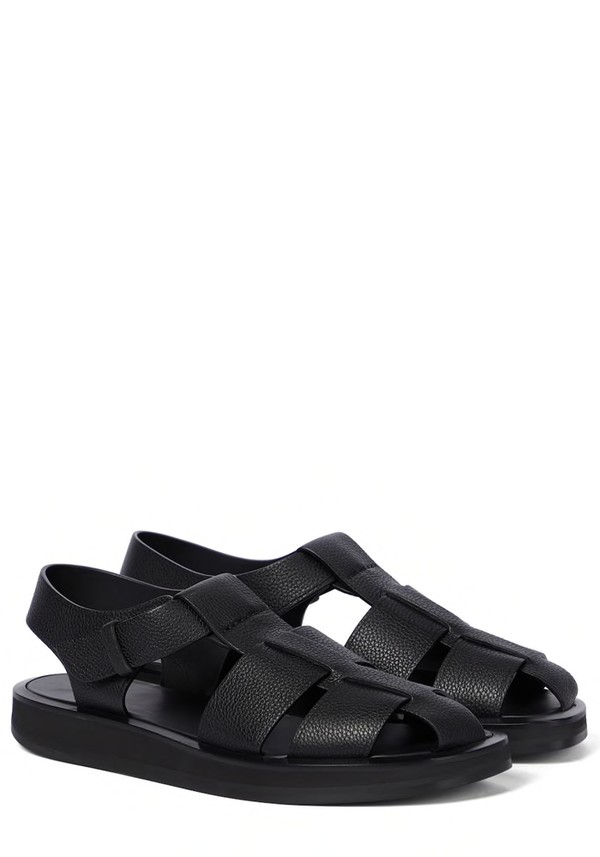 Fisherman Leather Sandals from The Row
