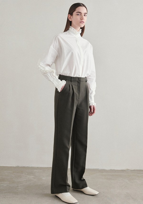 Boston Pleat Shirt from The Garment