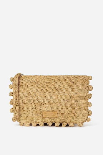 Raffia Flat Pouch from Vanessa Bruno