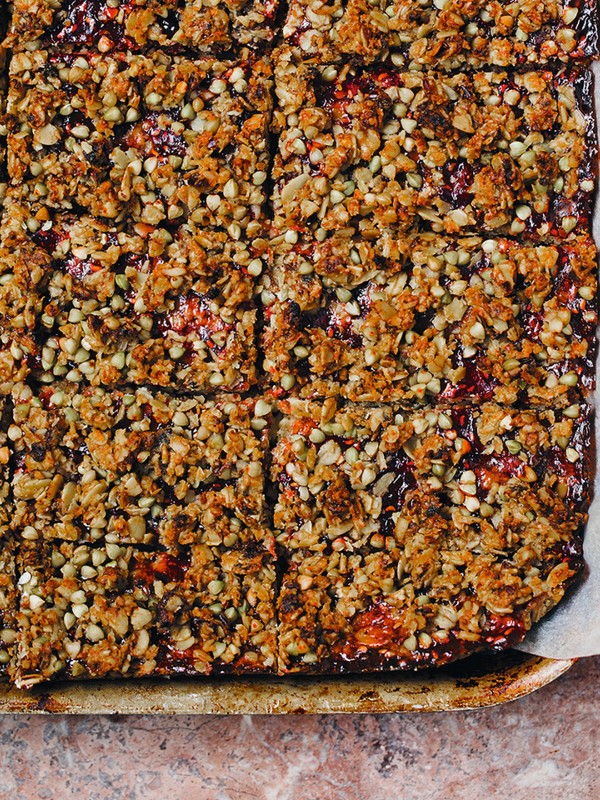 Jam Crumb Bars