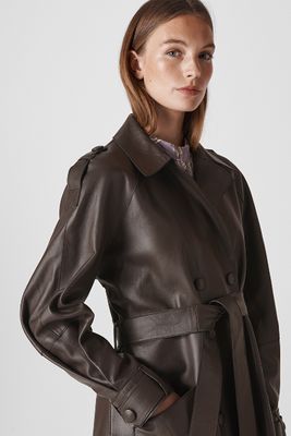 Leather Trench from Whistles