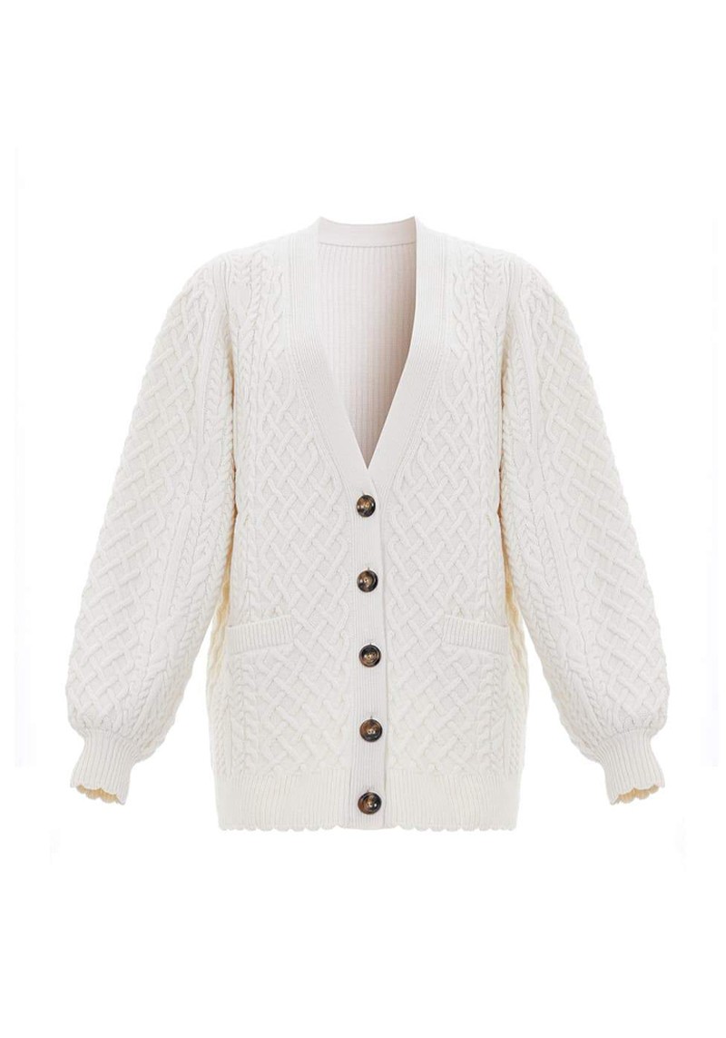 Elsie Cable Longline Cardigan