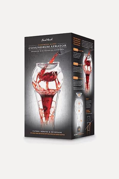 Conundrum Glass Wine Aerator from Final Touch