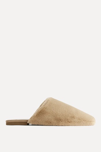 Faux Fur Slippers 