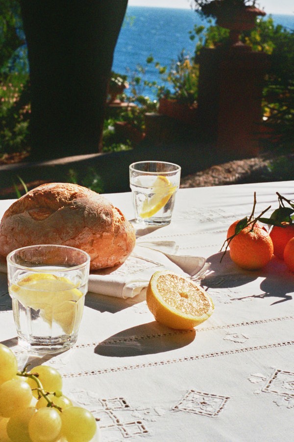 Punto Antico Tablecloth from Bettina Ceramica
