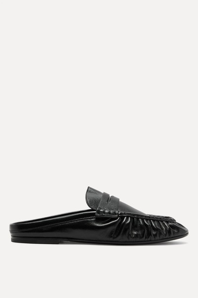 Le Loafer Leather Backless Loafers from SAINT LAURENT