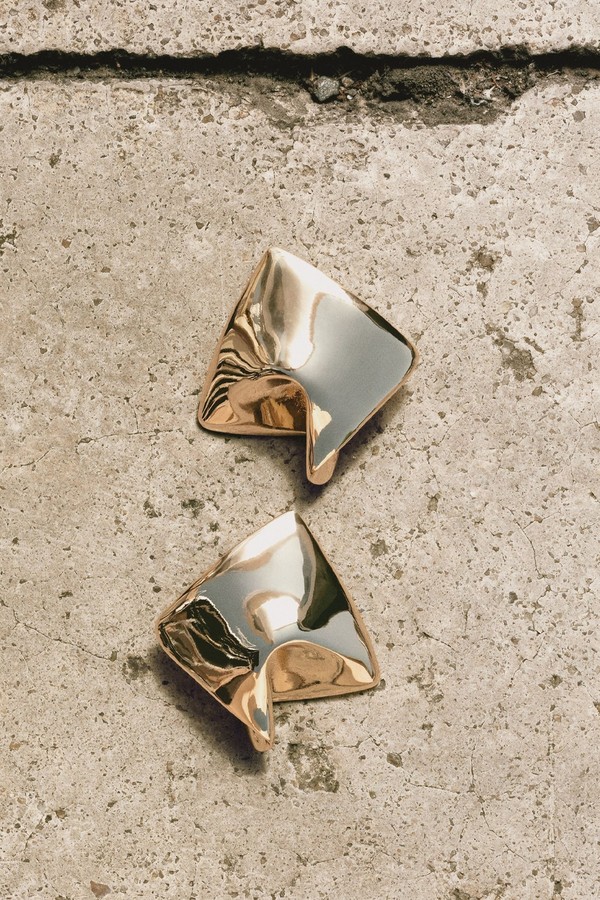 Irregular Metal Earrings