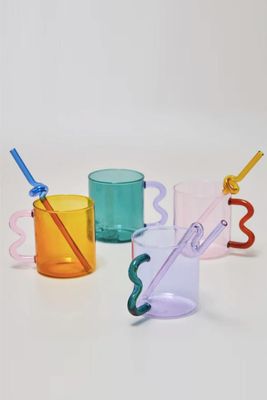 Colourful Cocktail Party Drinking Glasses from Bee Kindled