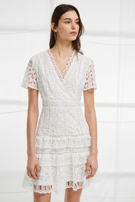 Lace Ruffle Dress