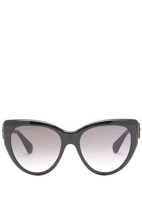GG-logo oversized cat-eye acetate sunglasses from Gucci