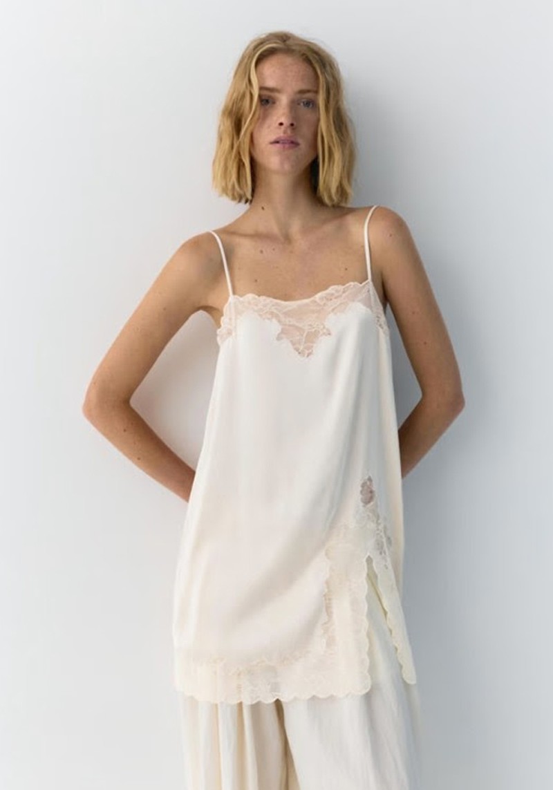 Lace-Trim Camisole Top 