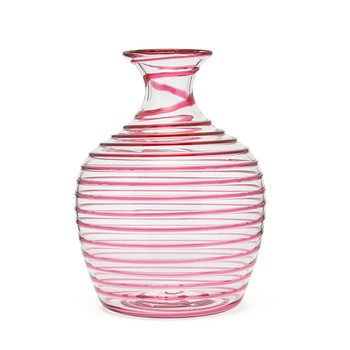 A Filo Large Glass Carafe from Yali Glass