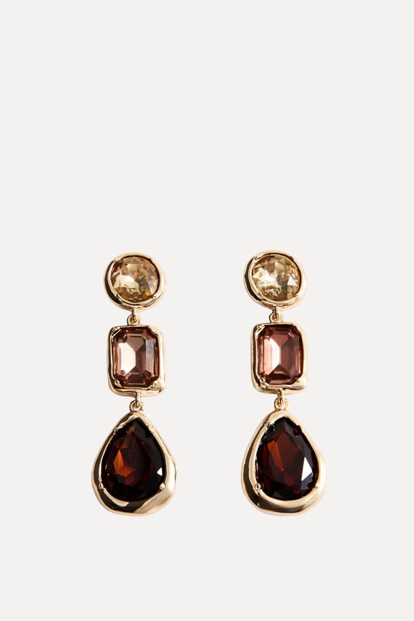 Combine Long Earrings from Mango