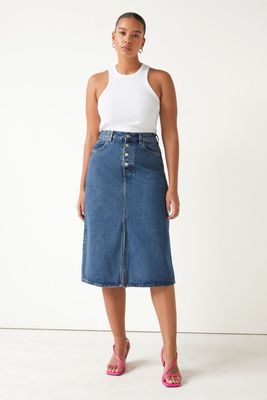 Denim Midi Skirt from & Other Stories