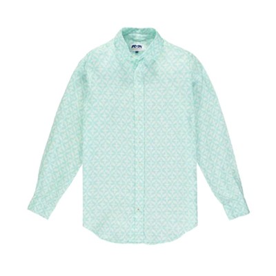 Abaco Linen Shirt Elephant Dance from Love Brand & Co