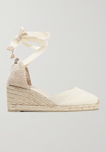 Carina 60 Canvas Wedge Espadrilles from Castañer