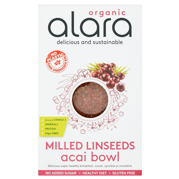 Milled Linseeds Acai Bowl from Alara Organic
