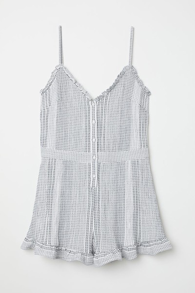 Playsuit with Frills from H&M