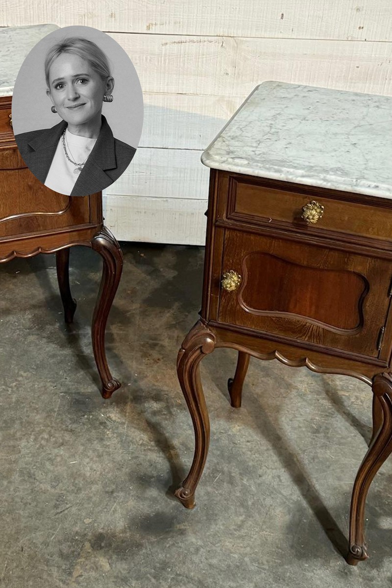 Pair Of French Bedside Cupboards, £795 | Sussex Antiques & Interiors