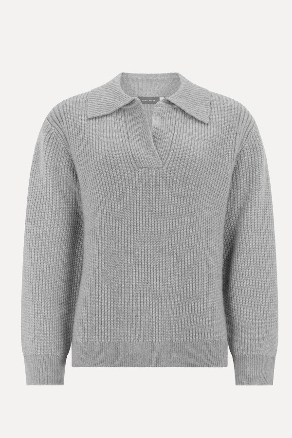 Boxy Polo Jumper