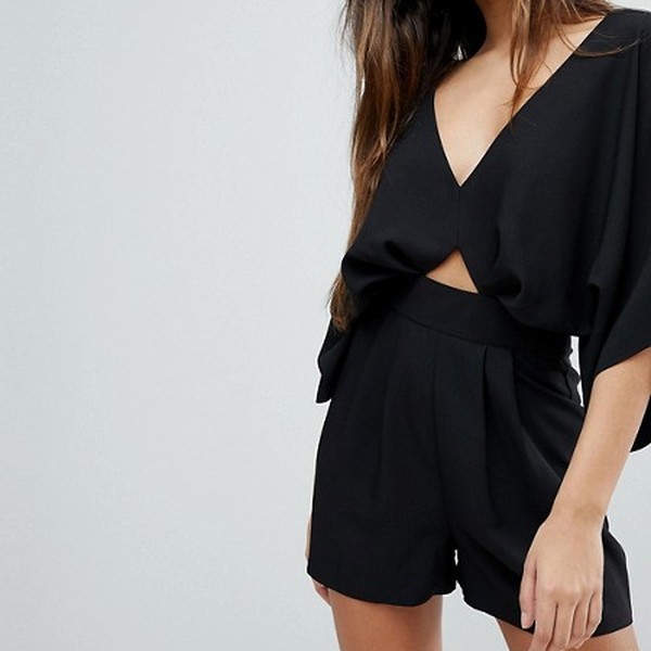 Kimono Sleeve Playsuit from ASOS