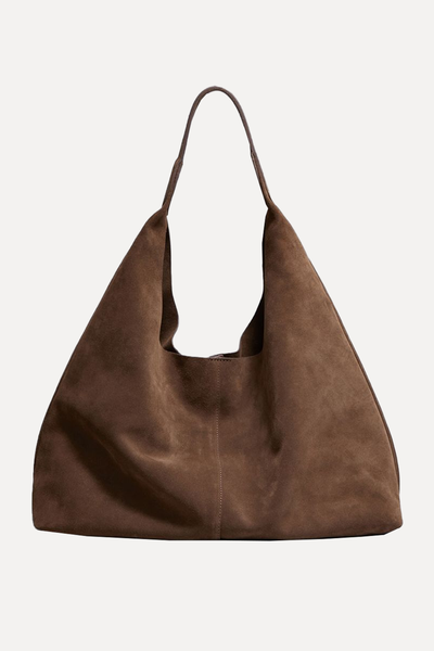 Large Suede Tote from & Other Stories