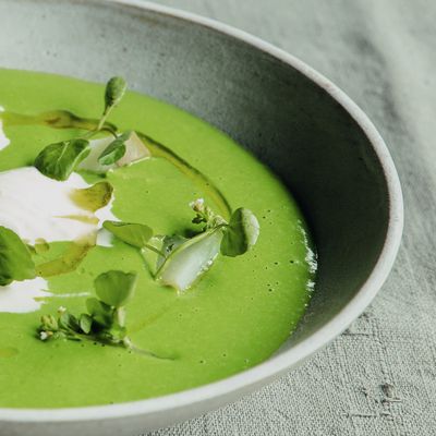 Watercress Soup With Jersey Royals