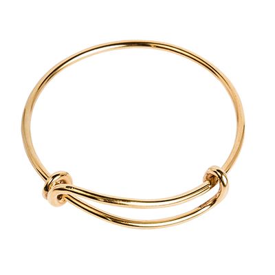 Brass Charm Bangle from Tilly Sveaas