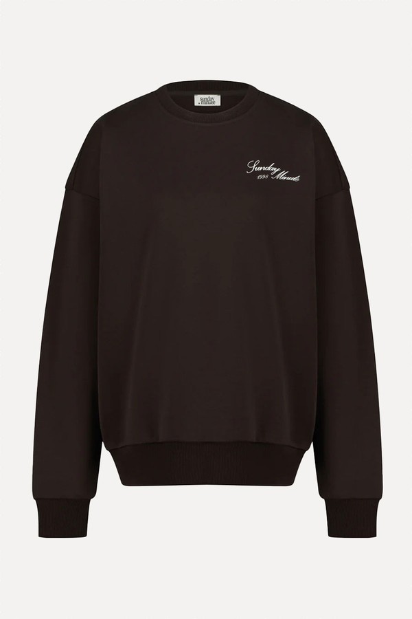 Logo Crew-Neck Sweatshirt from Sunday Minute