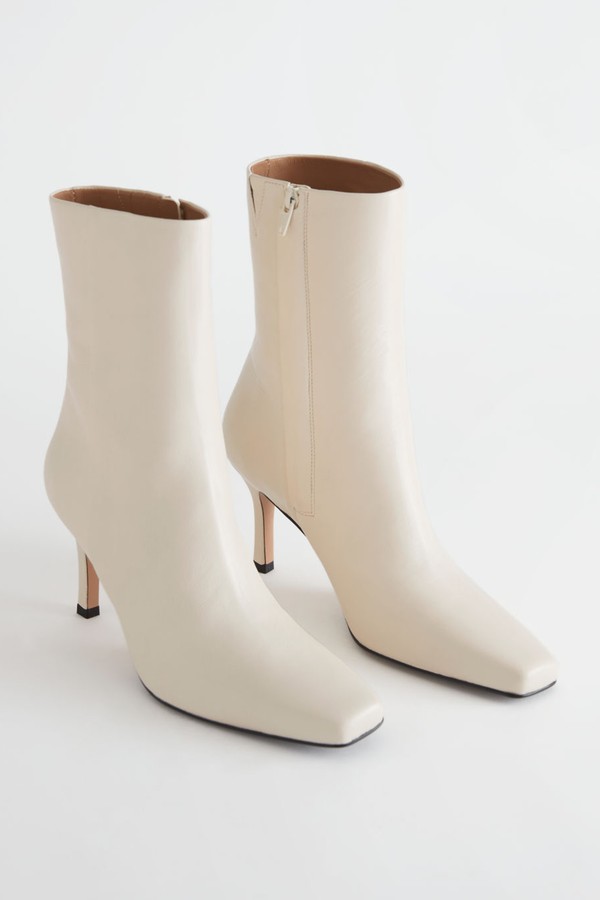 Thin Heel Leather Boots from & Other Stories