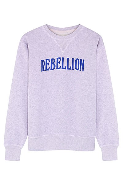 Rise Printed Cotton-Blend Sweatshirt from Isabel Marant Etoile