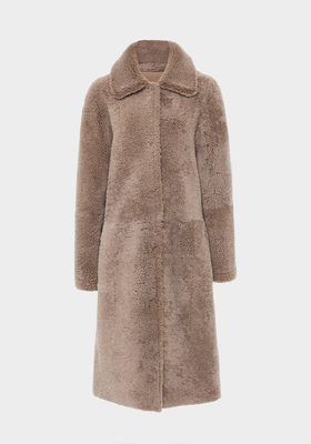 Reversible Teddy Fur Coat