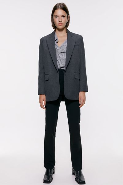 Straight Fit Trousers from Zara