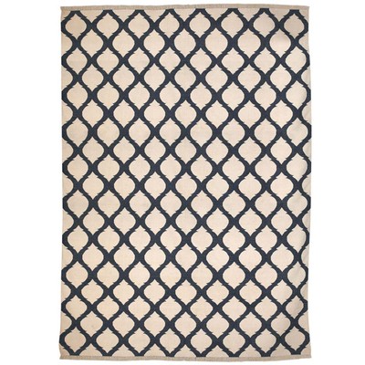 Jerada Cotton Dhurrie Rug  from Oka