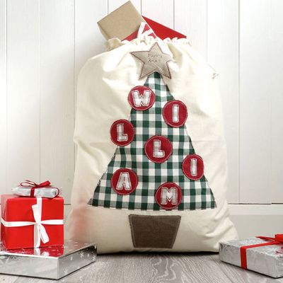 Personalised Christmas Santa Sack, £46 | Milly And Pip Gifts And Cards