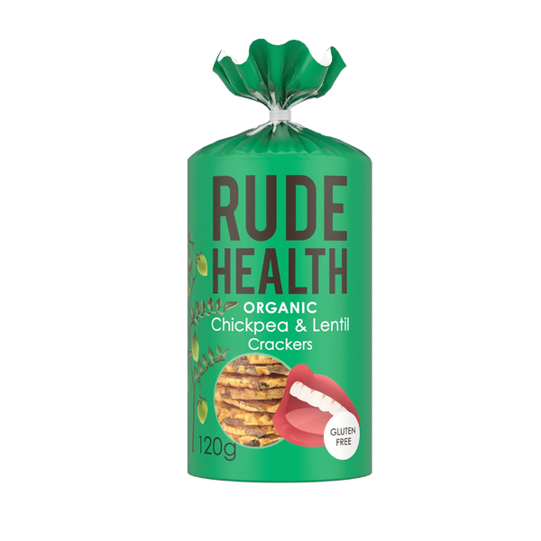 Chickpea & Lentil Crackers from Rude Health