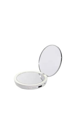 Flip 'n' Charge Power Bank Compact LED Mirror from Stylpro 