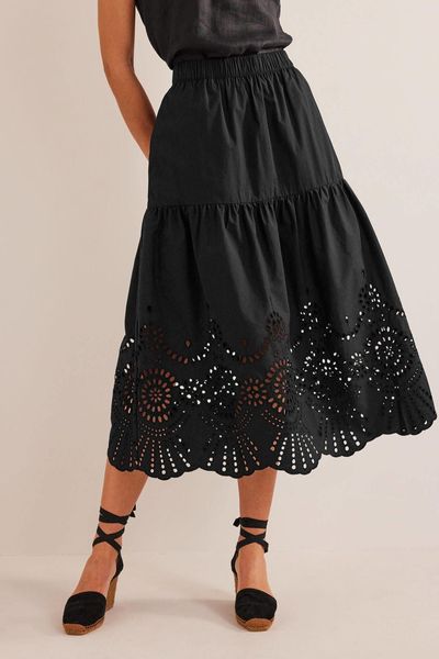 Full Broderie Skirt