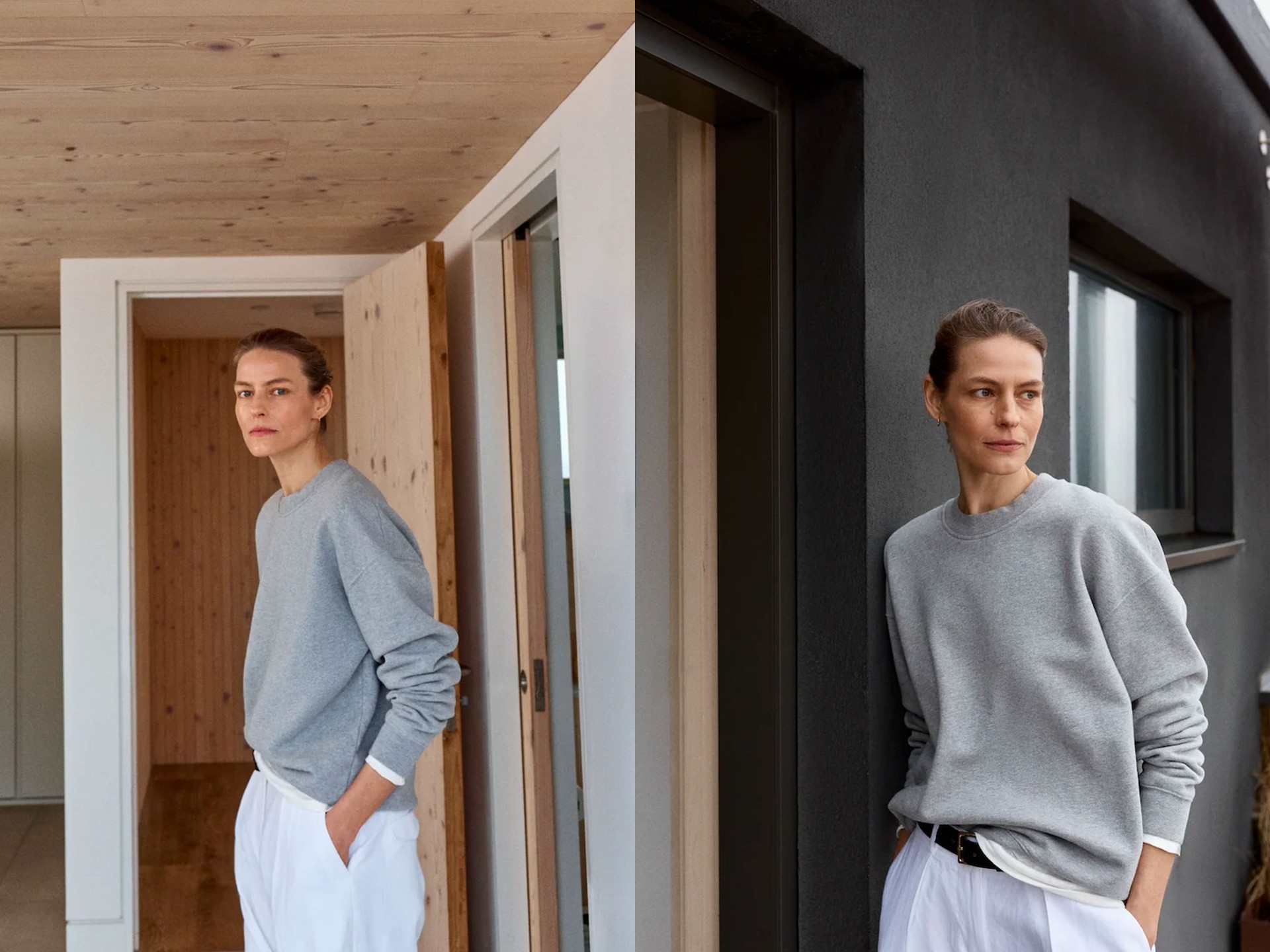 The Relaxed-Fit Sweatshirt from NavyGrey