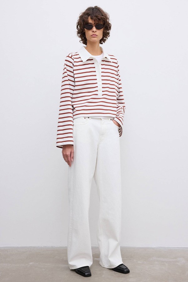 Striped Rugby Top