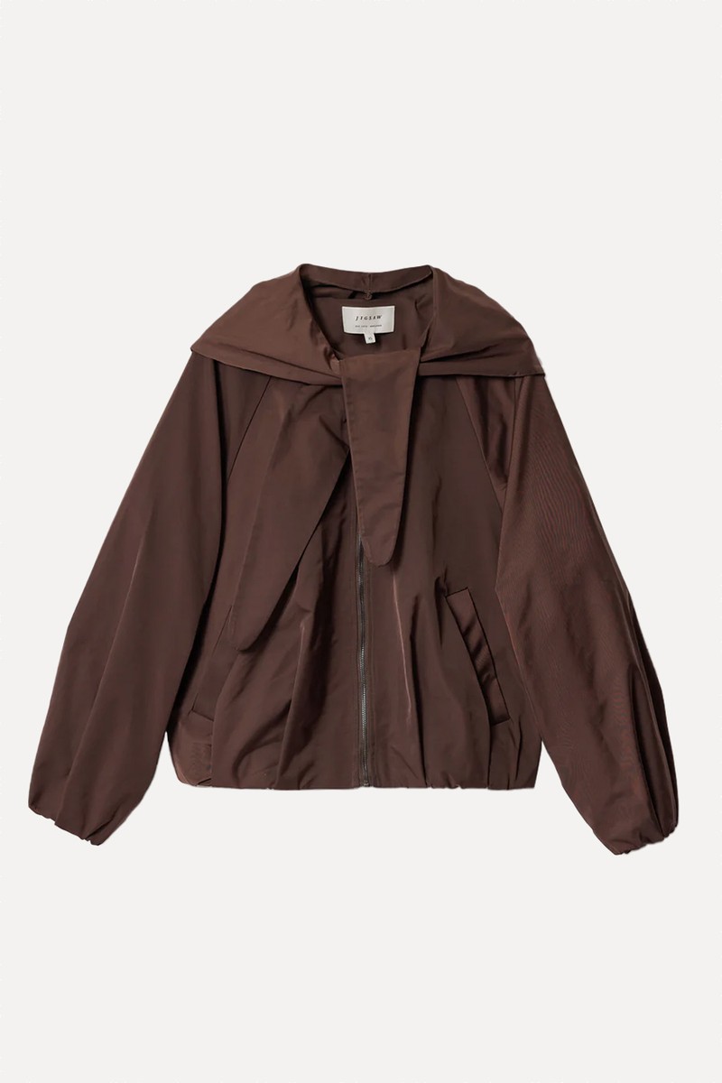 Hooded Bomber Jacket from Jigsaw