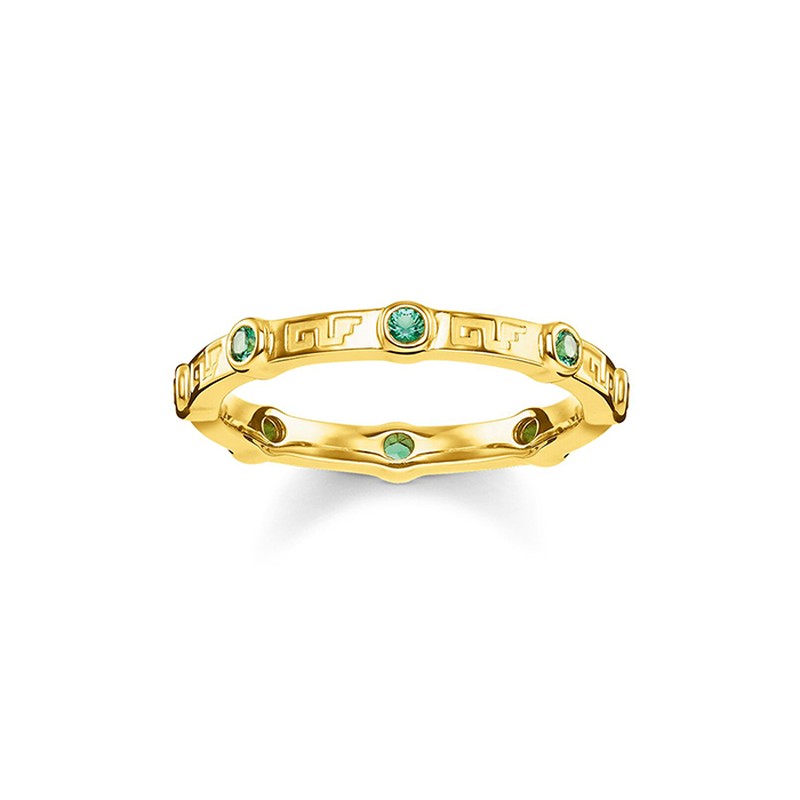 Ring Green Stone