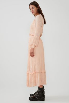 Pleated Voluminous Dress from Zara