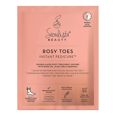 Rosy Toes Instant Pedicure from Seoulista Beauty