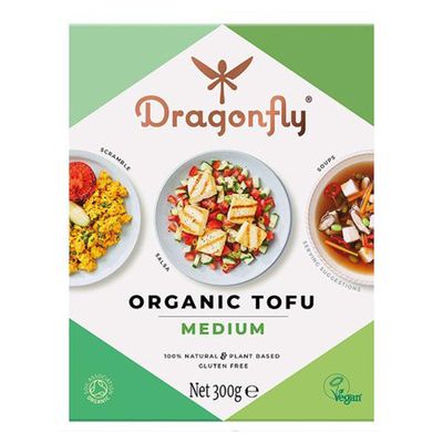 Organic Tofu Medium Natural from Dragonfly
