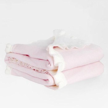 Pink Cashmere Blanket from Trotters