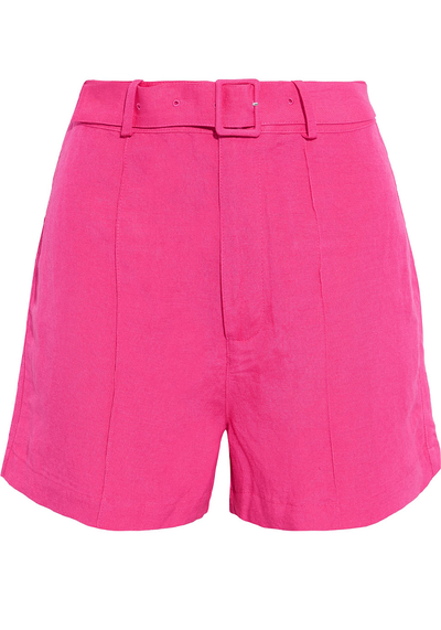 Belted Linen-Blend Shorts from Solid & Striped