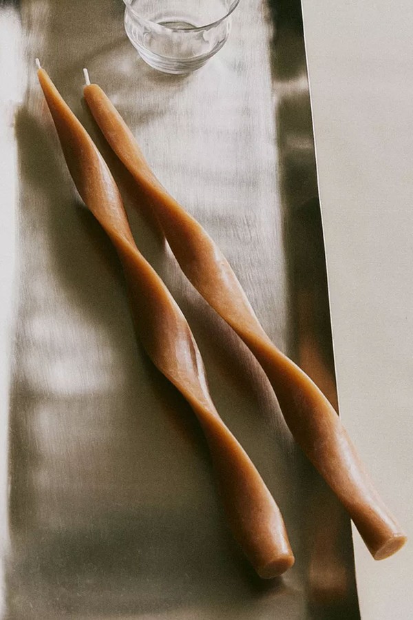 Set Of 2 Decorative Powdered Candles  from Zara