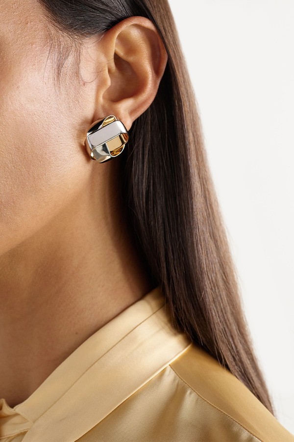 Silver- & Gold-Tone Earrings from JIL SANDER