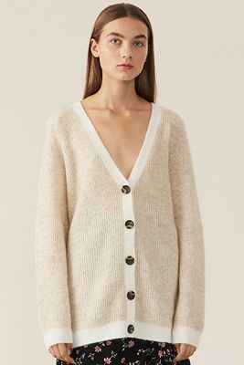 Soft Wool Knit Cardigan
